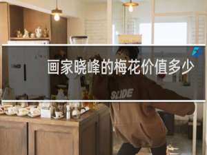 画家晓峰的梅花价值多少