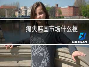 痛失韩国市场什么梗，痛失韩国市场是什么意思？什么梗