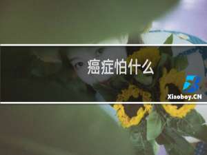 癌症怕什么