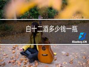 白十二酒多少钱一瓶