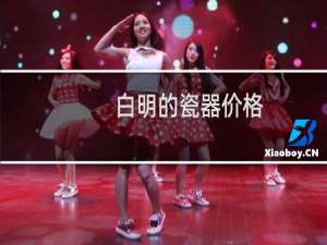 白明的瓷器价格