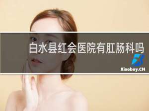 白水县红会医院有肛肠科吗