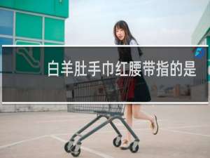 白羊肚手巾红腰带指的是什么