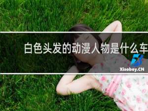 白色头发的动漫人物是什么车