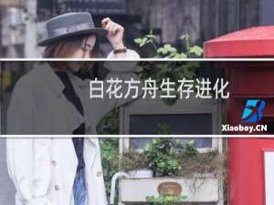 白花方舟生存进化