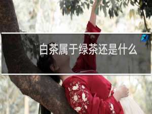 白茶属于绿茶还是什么