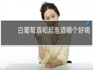 白葡萄酒和起泡酒哪个好喝