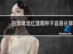 白酒啤酒红酒哪种不容易长胖