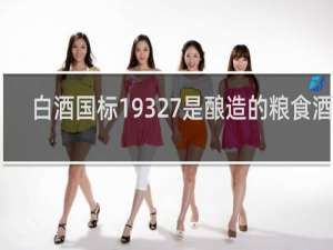 白酒国标19327是酿造的粮食酒吗