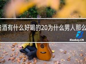 白酒有什么好喝的 为什么男人那么喜欢喝
