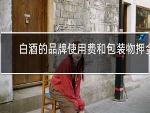 白酒的品牌使用费和包装物押金