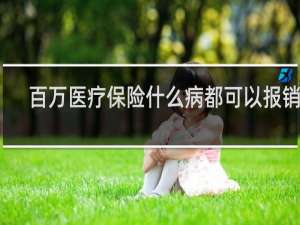 百万医疗保险什么病都可以报销吗