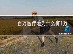百万医疗险为什么有1万