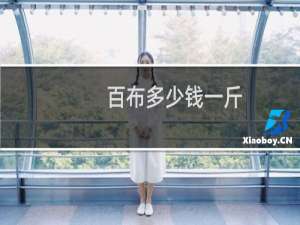 百布多少钱一斤