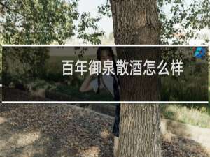 百年御泉散酒怎么样