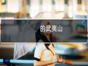 的武夷山