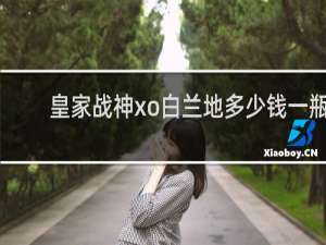 皇家战神xo白兰地多少钱一瓶