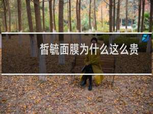皙毓面膜为什么这么贵