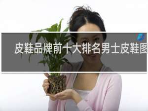 皮鞋品牌前十大排名男士皮鞋图片