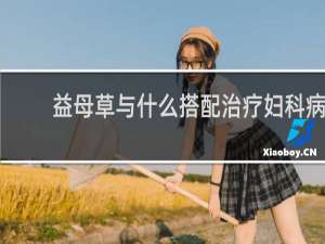 益母草与什么搭配治疗妇科病