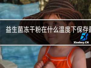 益生菌冻干粉在什么温度下保存最好