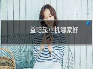 益阳起重机哪家好