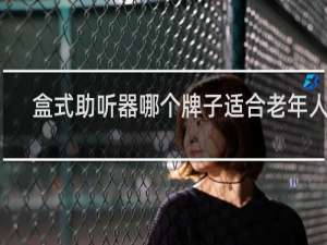 盒式助听器哪个牌子适合老年人用