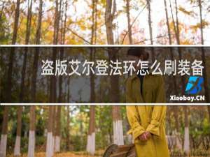 盗版艾尔登法环怎么刷装备