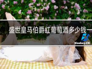 盛世皇马伯爵红葡萄酒多少钱一瓶