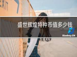 盛世辉煌特种币值多少钱