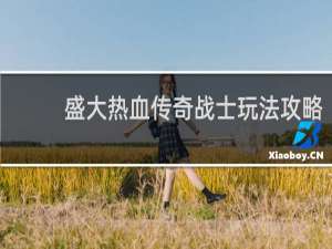 盛大热血传奇战士玩法攻略