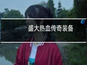 盛大热血传奇装备
