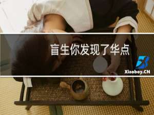 盲生你发现了华点，这里的华点是什么意思什么梗