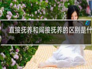 直接抚养和间接抚养的区别是什么