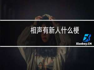 相声有新人什么梗