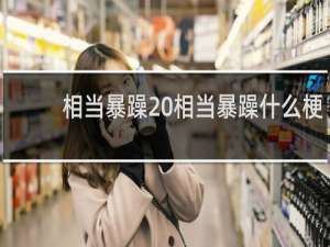 相当暴躁 相当暴躁什么梗