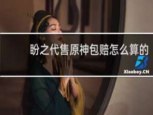 盼之代售原神包赔怎么算的