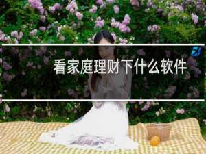 看家庭理财下什么软件