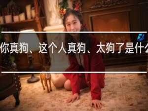 真狗、你真狗、这个人真狗、太狗了是什么意思什么梗