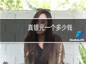真银元一个多少钱