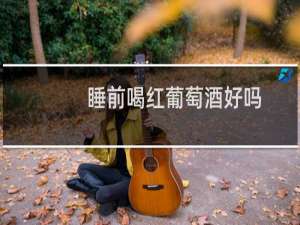 睡前喝红葡萄酒好吗