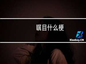 瞩目什么梗