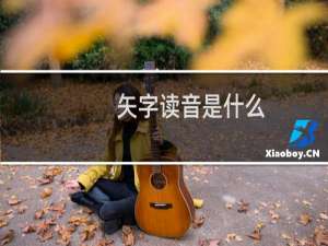 矢字读音是什么（矢字的组词）