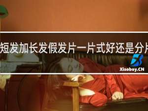 短发加长发假发片一片式好还是分片的好