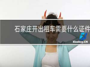 石家庄开出租车需要什么证件