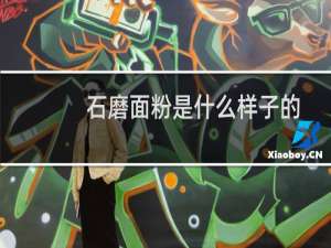 石磨面粉是什么样子的（石磨面粉是什么）