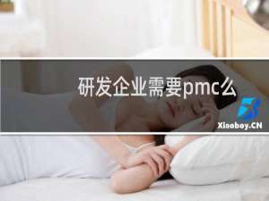 研发企业需要pmc么