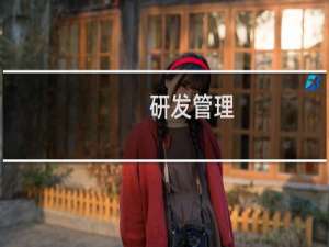 研发管理