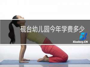 砚台幼儿园今年学费多少