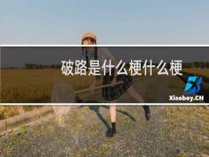 破路是什么梗什么梗